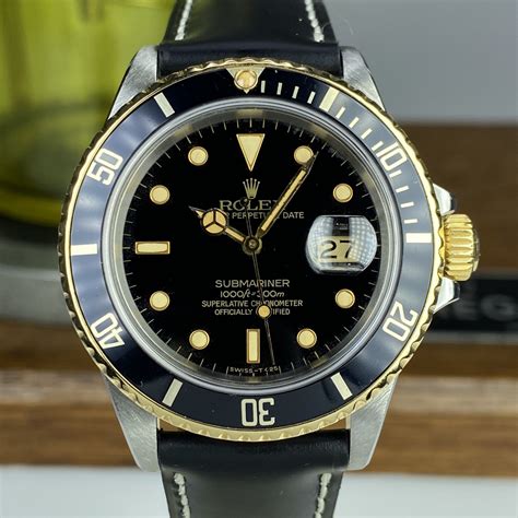 rolex 2 tone submariner with black dial|rolex 2 tone submariner price.